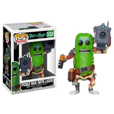 Funko Pop Pickle Rick With Laser 332 (Rick And Morty)