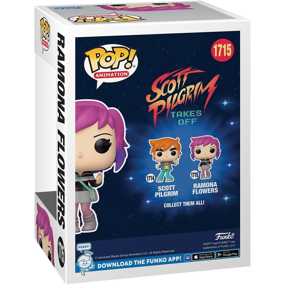 Funko Pop Ramona Flowers 1715 (Scott Pilgrim Takes Off) (Netflix)