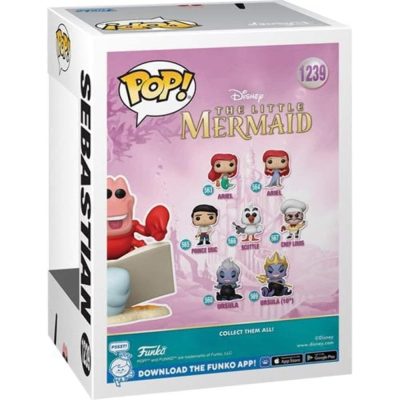 Funko Pop Sebastian 1239 (Special Edition) (A Pequena Sereia)