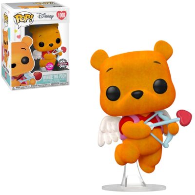 Funko Pop Winnie The Pooh 1008 (Flocked) (Valentines)