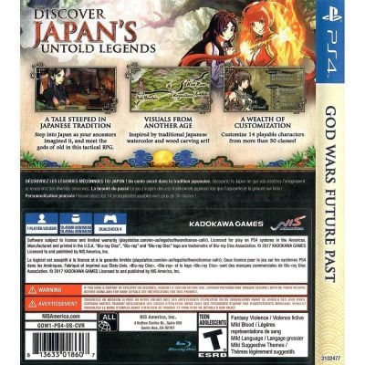 God Wars Future Past Ps4 (Midia Solta)