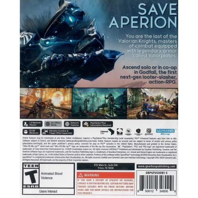 Godfall Ps5