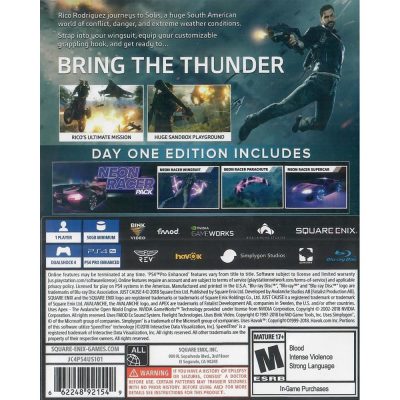 Just Cause 4 Day One Edition Ps4