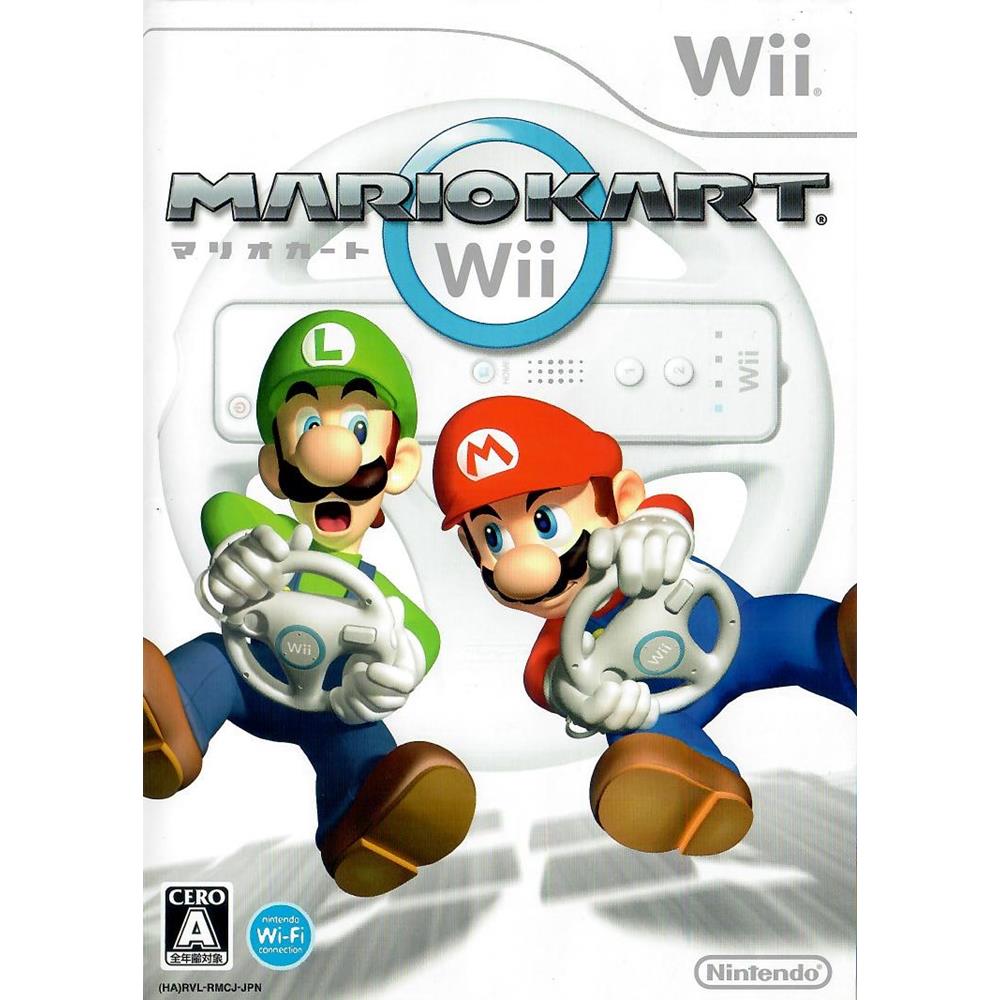 Mario Kart Wii Nintendo Wii (Asiatico) (Trava Região) Mario Kart Wii Nintendo Wii (Asiatico) (Trava Região)