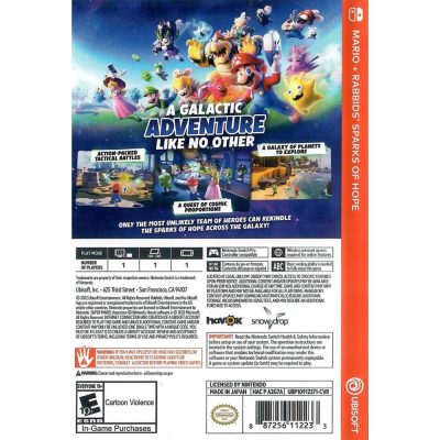 Mario + Rabbids Sparks Of Hope Nintendo Switch