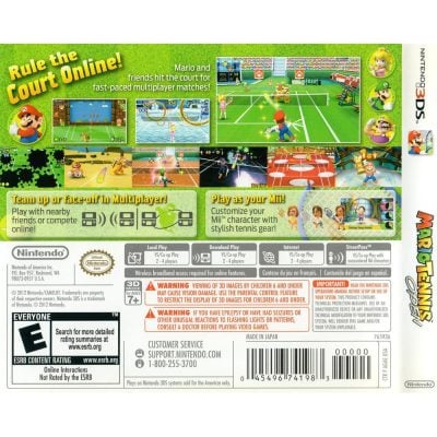 Mario Tennis Open Nintendo 3Ds
