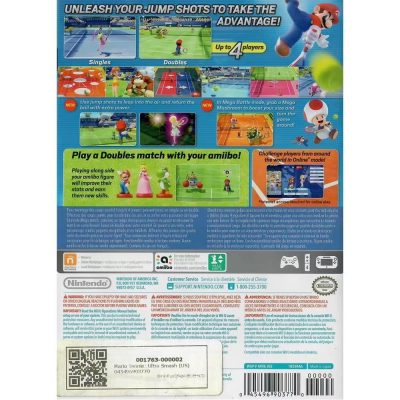 Mario Tennis Ultra Smash Nintendo Wii U
