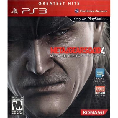Metal Gear Solid 4 Guns Of The Patriots Ps3 #2 (Greatest Hits)