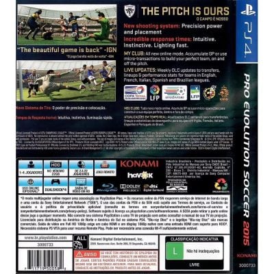 Pes 2015 Pro Evolution Soccer Ps4 #2