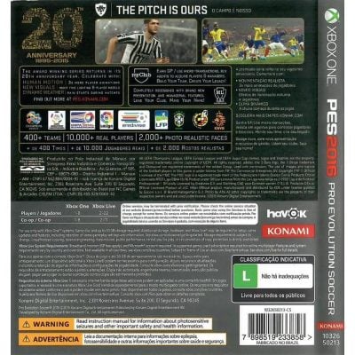 Pro Evolution Soccer 2016 Xbox One #1