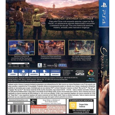 Shenmue Iii Ps4 (Midia Solta)