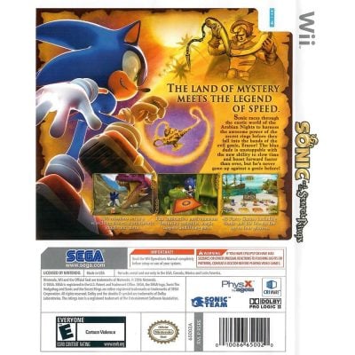 Sonic And The Secret Rings Nintendo Wii