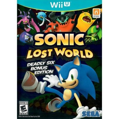 Sonic Lost World Deadly Six Bonus Edition Nintendo Wii U
