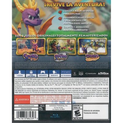 Spyro Reignited Trilogy Ps4