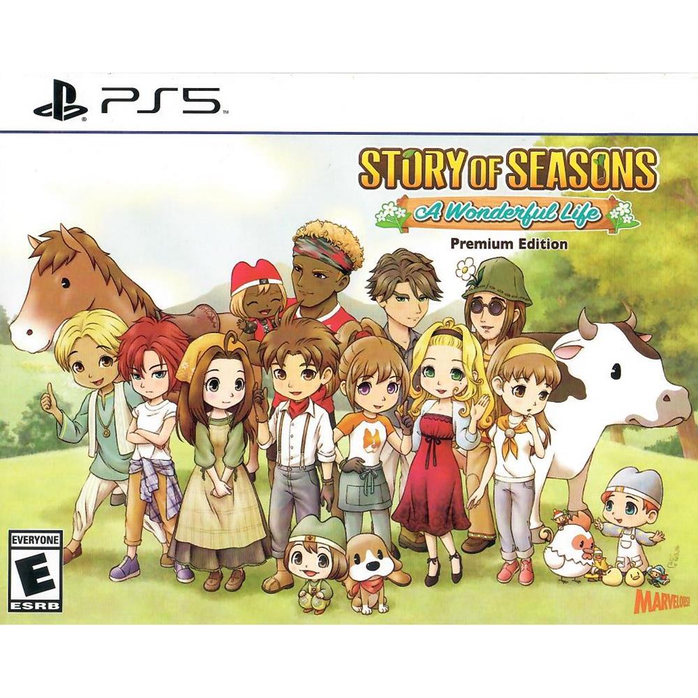 Story Of Seasons A Wonderful Life Premium Edition Ps5