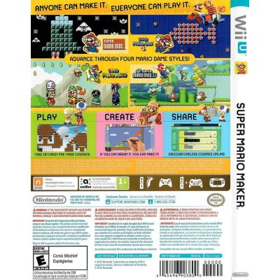 Super Mario Maker Nintendo Wii U (Com Artbook)