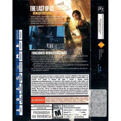 The Last Of Us Ps4 #1 (Case De Papelão)