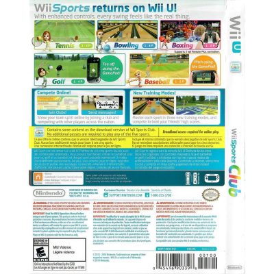 Wii Sports Club Nintendo Wii U