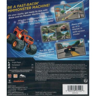 Blaze And The Monster Machines Axle City Racers Xbox One