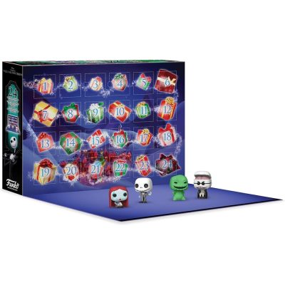 Calendário Funko - Advent Calendar 2020 - The Nightmare Before Christmas Pocket Pop 24 Pçs
