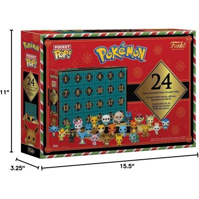 Calendário Funko - Advent Calendar 2023 - Pokemon Pocket Pop (24 Pcs)