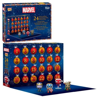 Calendário Funko - Advent Calendar Exclusive 2022 - Marvel Pocket Pop (24Pcs)