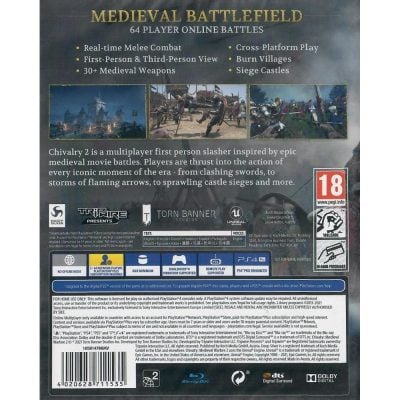 Chivalry Ii Day One Edition Ps4