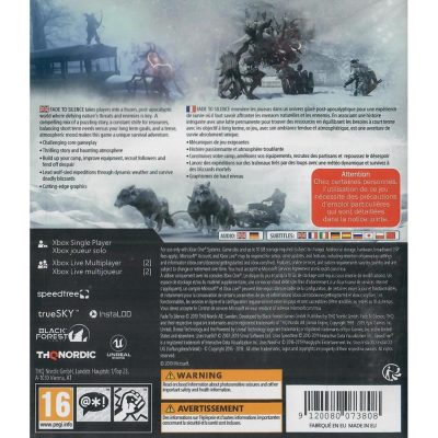 Fade To Silence Xbox One