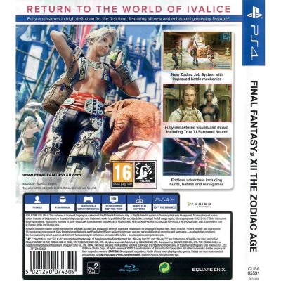 Final Fantasy Xii The Zodiac Age Ps4