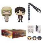 Funko Pop Box Collectors Attack On Titan: Final Season (Exclusivo Com Ymir Fritz E Child Eren)