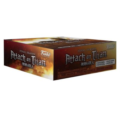 Funko Pop Box Collectors Attack On Titan: Final Season (Exclusivo Com Ymir Fritz E Child Eren)
