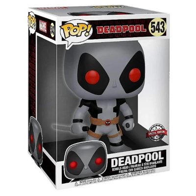 Funko Pop Deadpool 543 (Grey) (Jumbo) (Super Sized)
