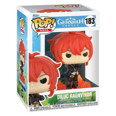 Funko Pop Diluc Ragnvindr 183 (Genshin Impact)