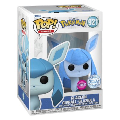 Funko Pop Glaceon 921 (Flocked) (Pokémon)