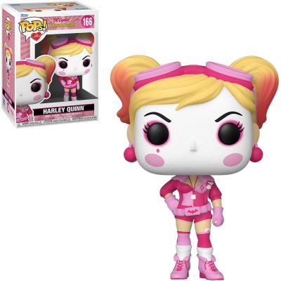 Funko Pop Harley Quinn 166 (Bombshells) (Breast Cancer Awareness) (Vaulted)
