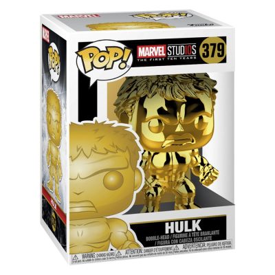 Funko Pop Hulk 379 (Gold Chrome)