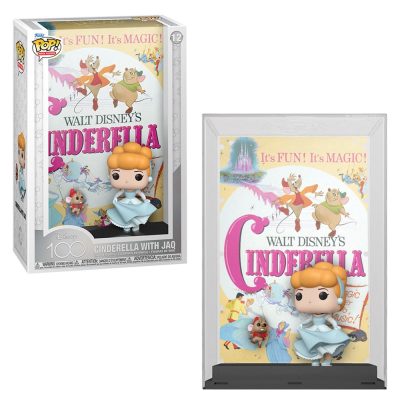 Funko Pop Movie Posters - Cinderella With Jaq #12