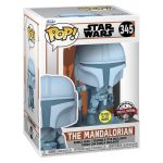 Funko Pop The Mandalorian 345 (Holographic) (Glows) (Special Edition)