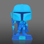Funko Pop The Mandalorian 345 (Holographic) (Glows) (Special Edition)