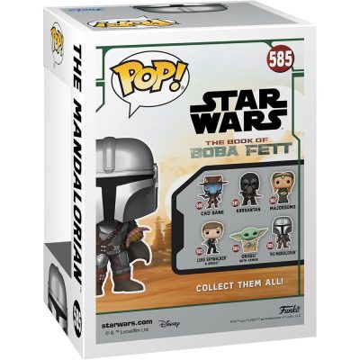 Funko Pop The Mandalorian With Pouch #585