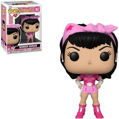 Funko Pop Wonder Woman 167 (Bombshells) (Breast Cancer Awareness)