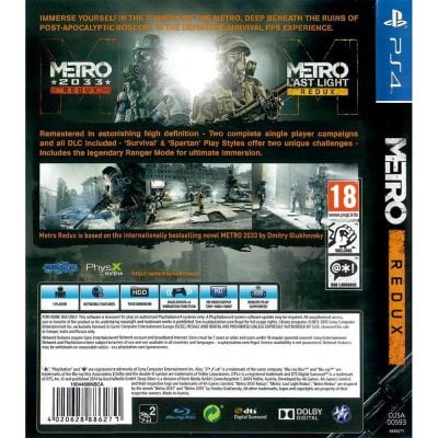 Metro Redux Ps4