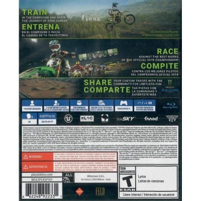Monster Energy Supercross 2 Ps4