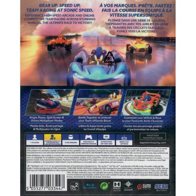 Team Sonic Racing Ps4