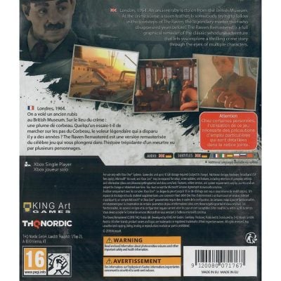 The Raven Remastered Xbox One