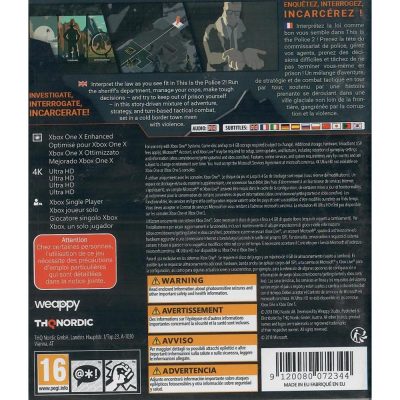 This Is The Police Ii Xbox One