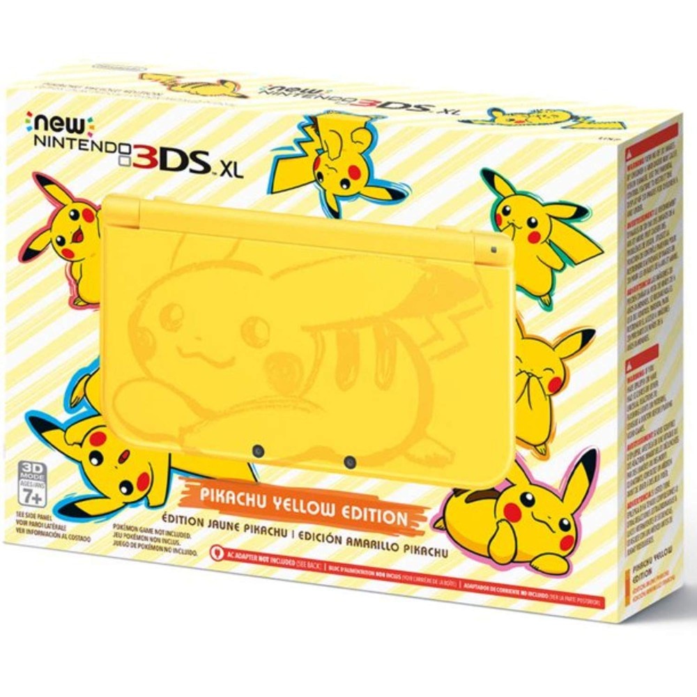 Console New Nintendo 3Ds Xl Pikachu Yellow Edition