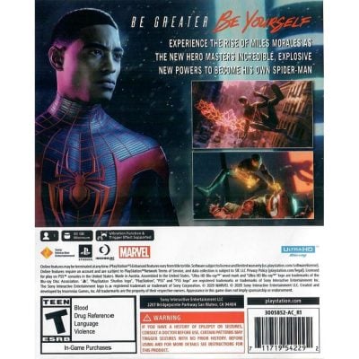 Marvel's Spider-Man Miles Morales - Ps5
