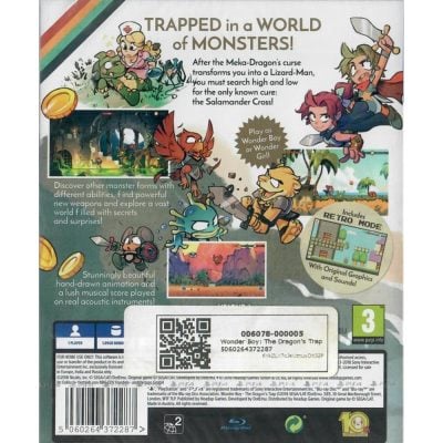 Wonder Boy The Dragon's Trap - Ps4