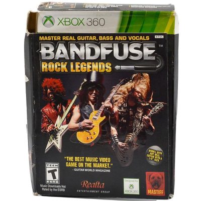 Bandfuse Rock Legends - Xbox 360 (Bundle Game + Cabo) (Usado)